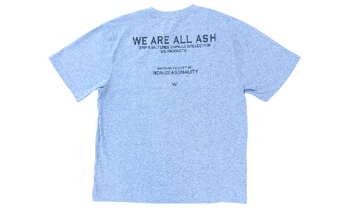 TEE BERGAMO LOGO GREY - We Are All Ash