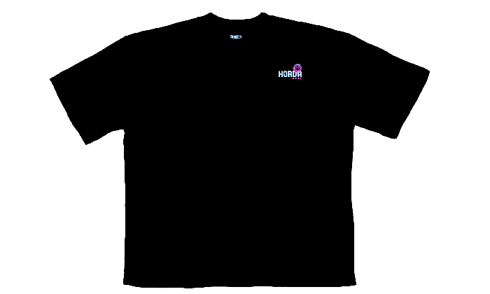SMILE TEE BLACK/PINK- Horda Brand