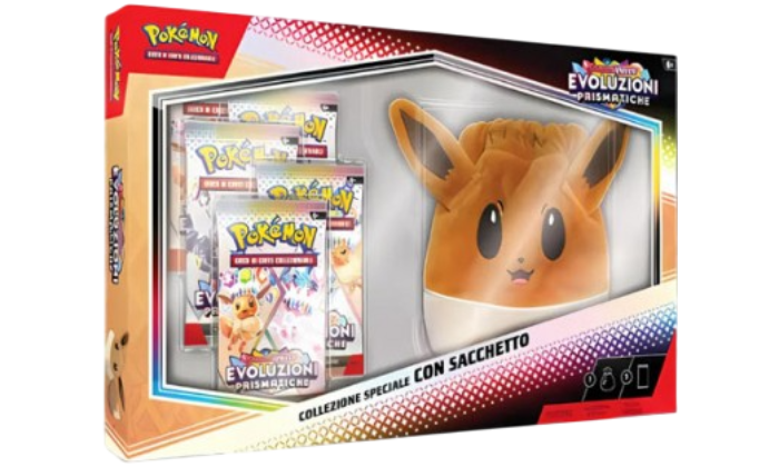 POKEMON SCARLET & VIOLET PRISMATIC EVOLUTIONS SPECIAL COLLECTION BAG (ITA)