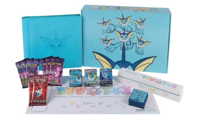 POKEMON TCG S-CHINESE 2024 EEVEE GX GIFT BOX YELLOW - VAPOREON