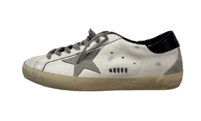 GOLDEN GOOSE SUPERSTAR TACCO BLACK
