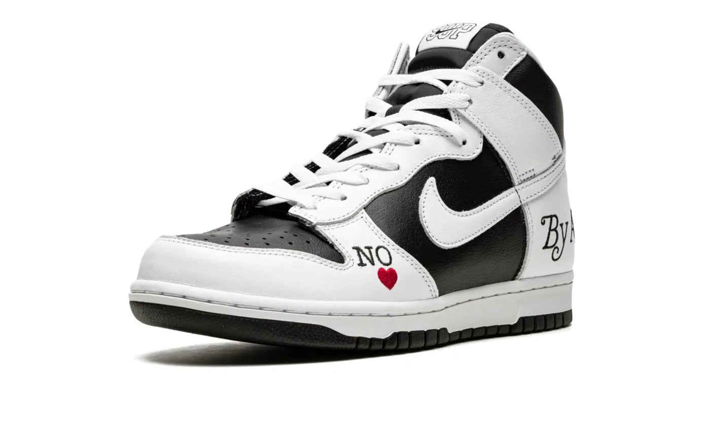 NIKE SB DUNK HIGH SUPREME BY ANY MEANS BLACK