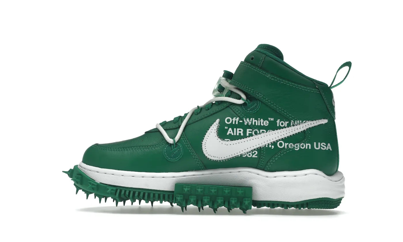 NIKE AIR FORCE 1 MID OFF-WHITE PINE GREEN