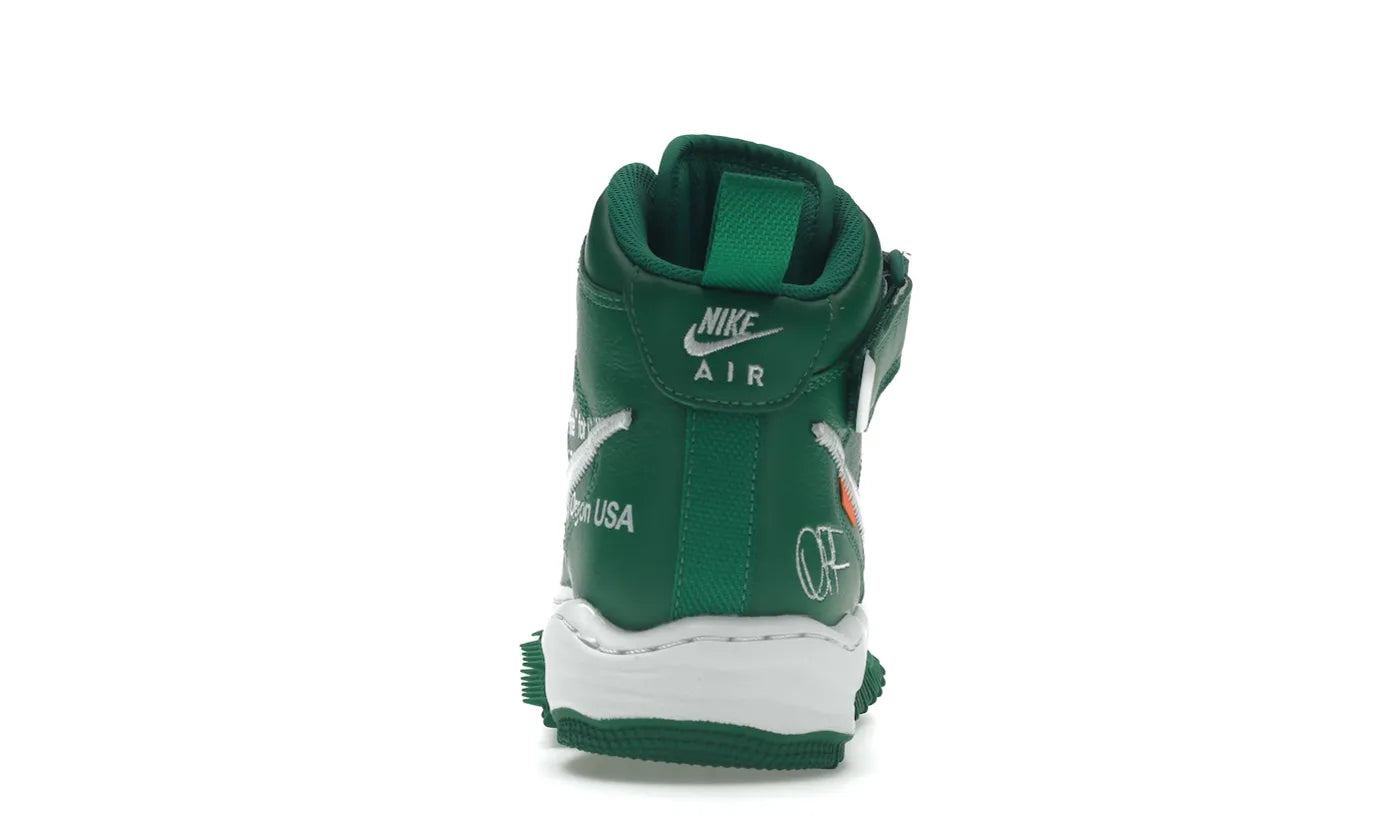 NIKE AIR FORCE 1 MID OFF-WHITE PINE GREEN