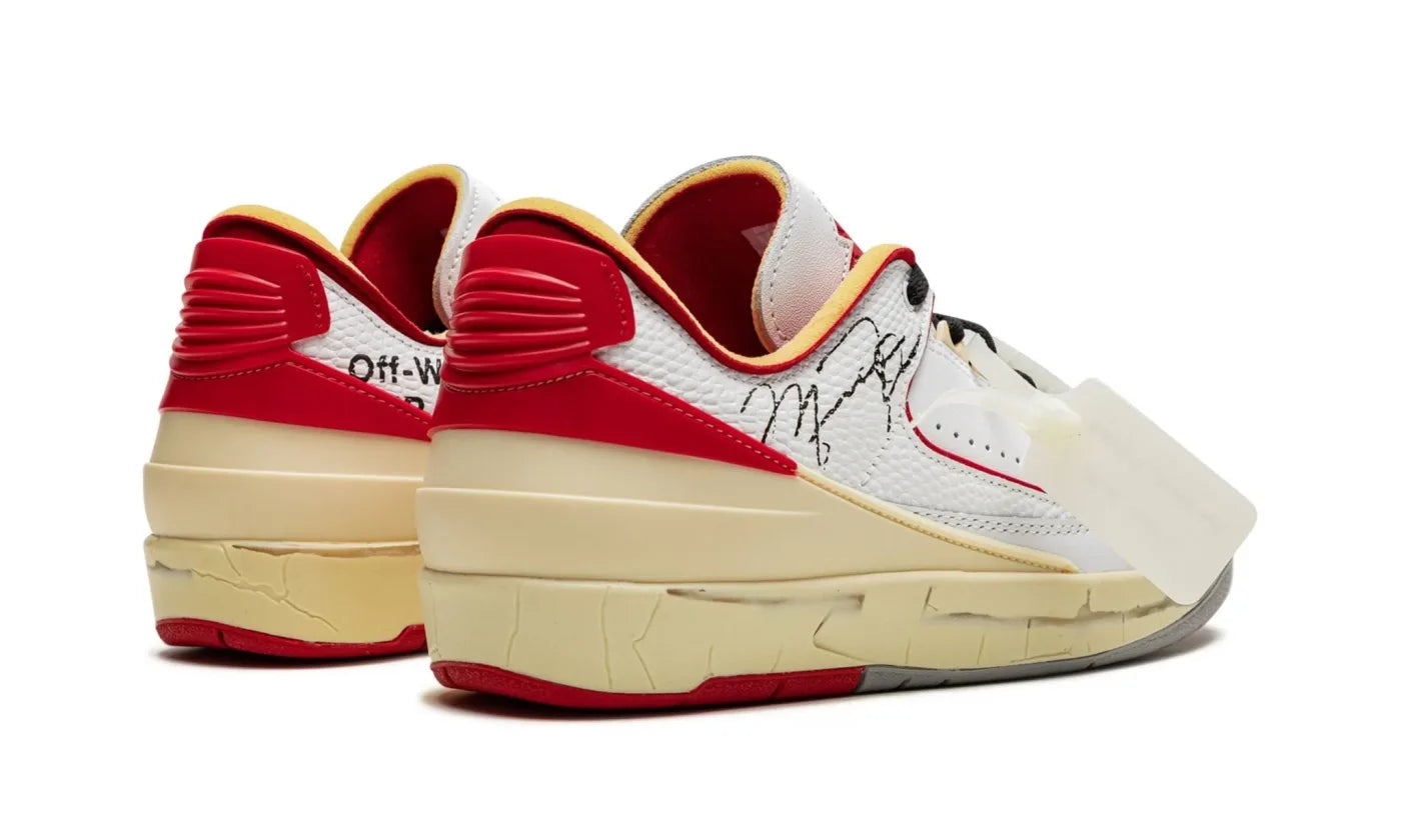 AIR JORDAN 2 RETRO LOW SP OFF-WHITE WHITE RED