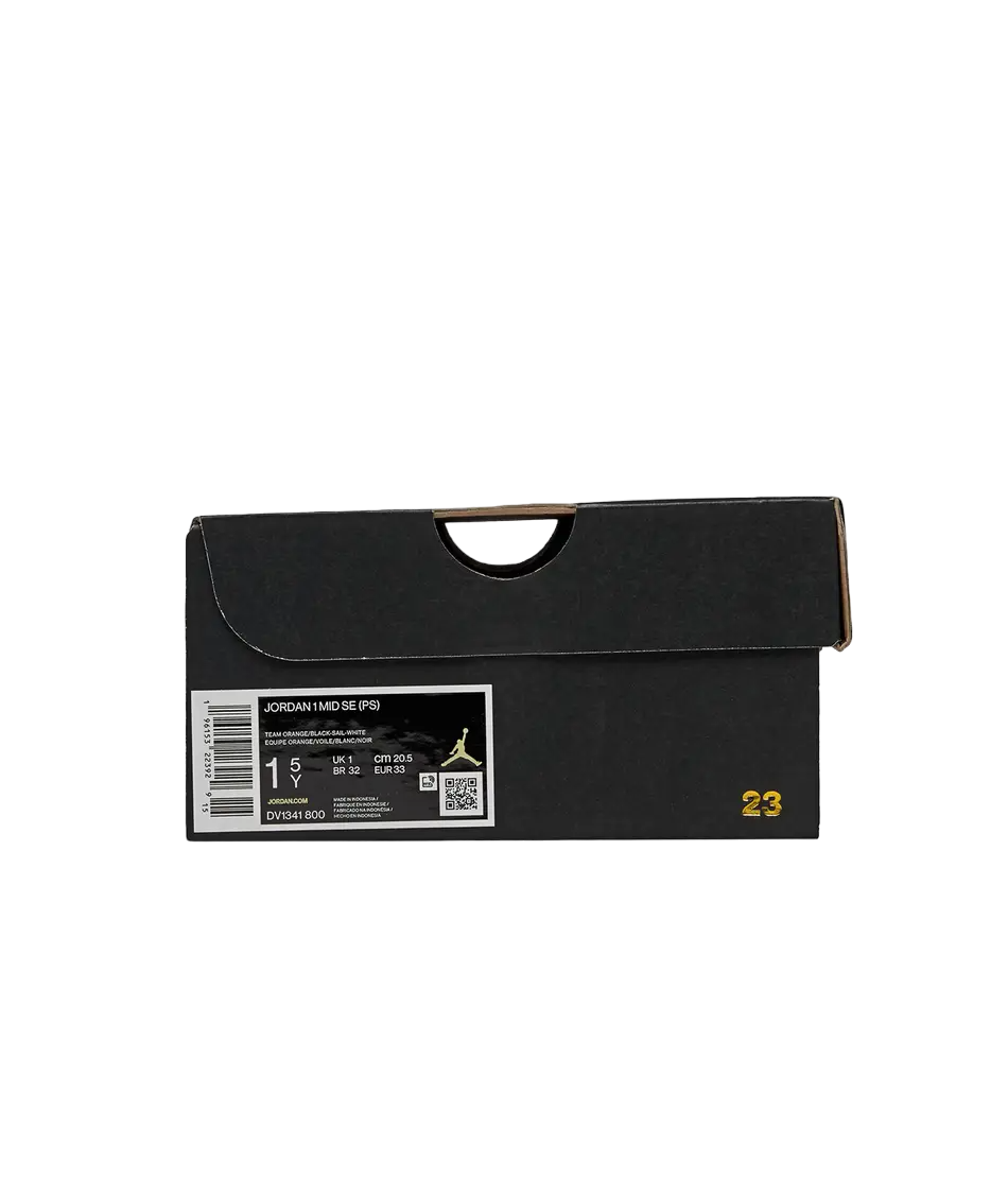 AIR JORDAN 1 MID TEAM ORANGE (BABY/INFANT)