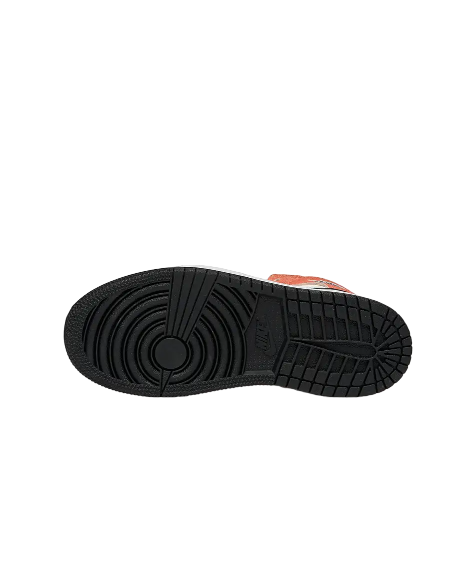 AIR JORDAN 1 MID TEAM ORANGE (BABY/INFANT)