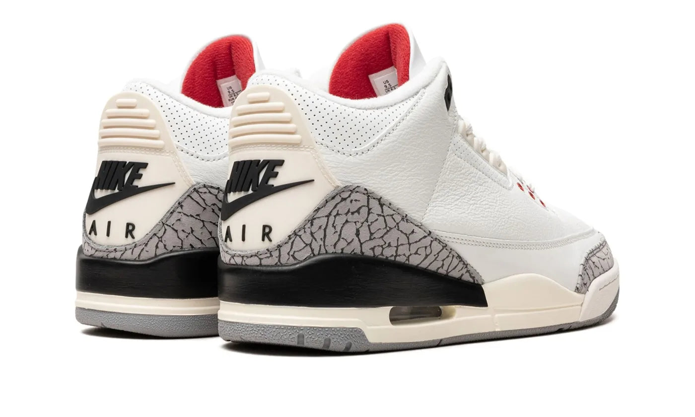 AIR JORDAN 3 RETRO WHITE CEMENT REIMAGINED