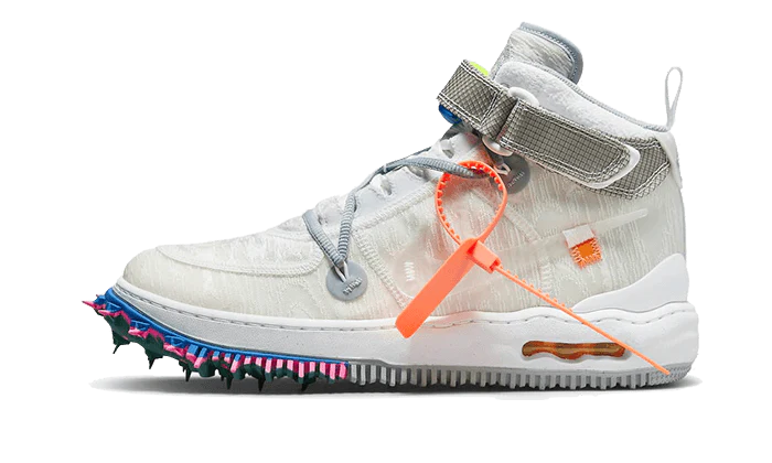 NIKE AIR FORCE MID X OFF WHITE WHITE