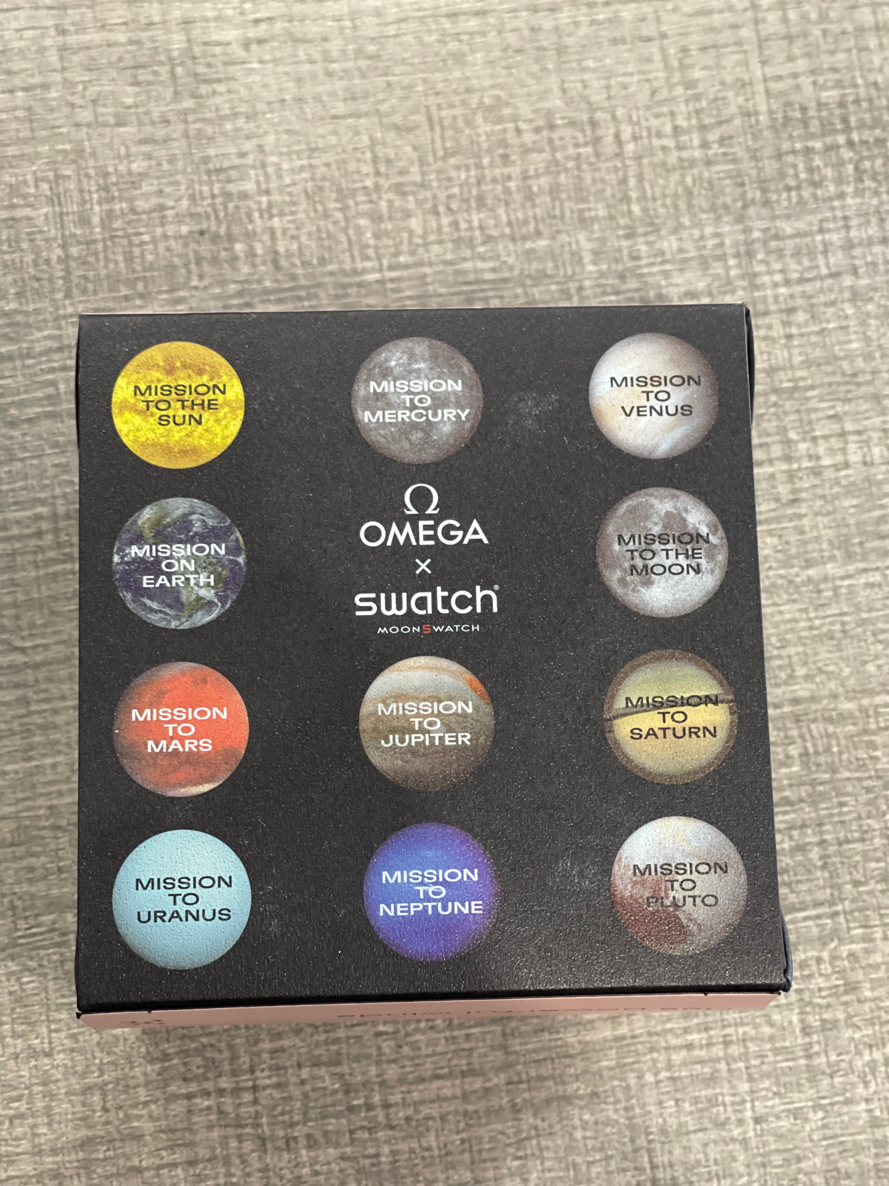 Mission Moonswatch biocéramique Swatch x Omega sur Vénus