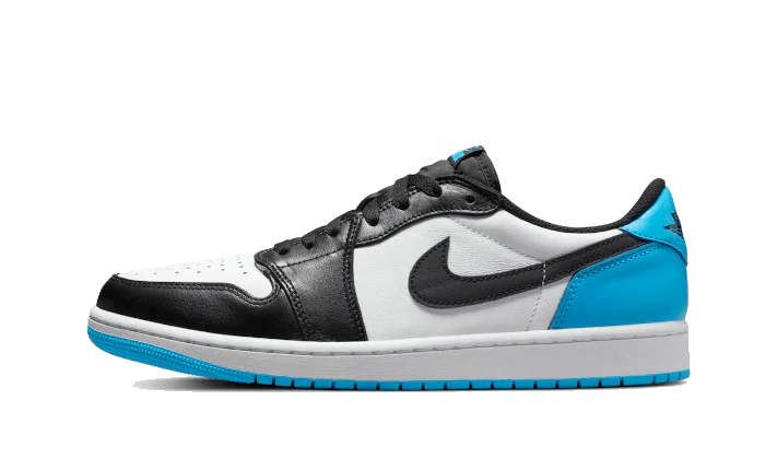 Blue air jordan 1 low sales
