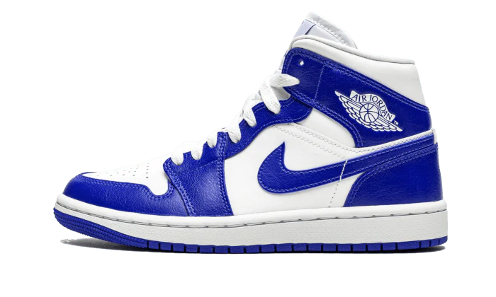 Blue and white jordans new release shop