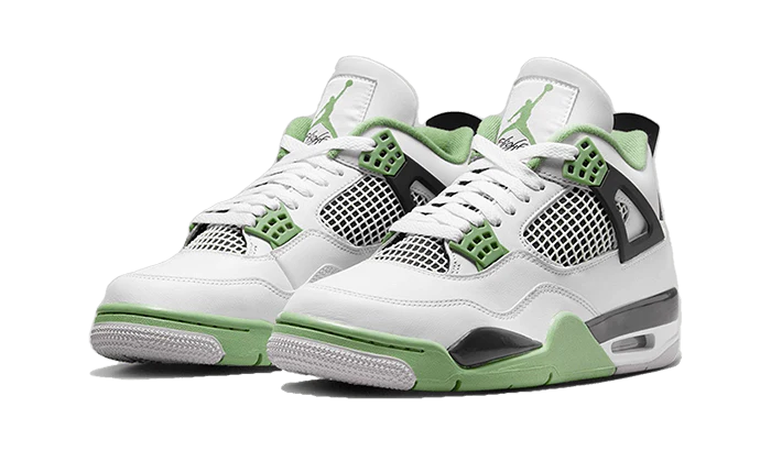 AIR JORDAN 4 SEAFOAM OIL VERT