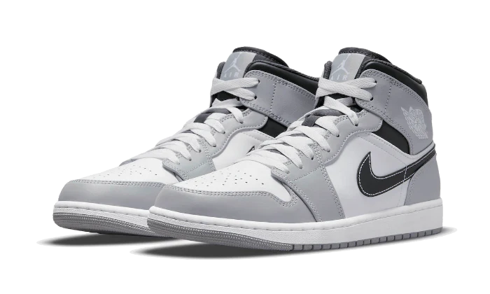AIR JORDAN 1 MID LIGHT SMOKE GRAY ANTHRACITE