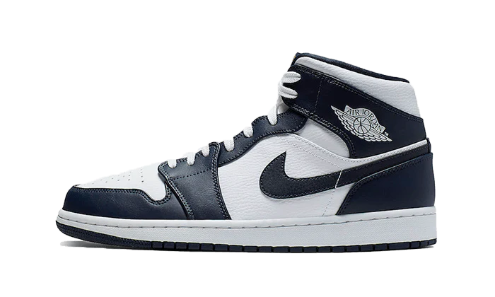 AIR JORDAN 1 MID METALLIC GOLD OBSIDIAN