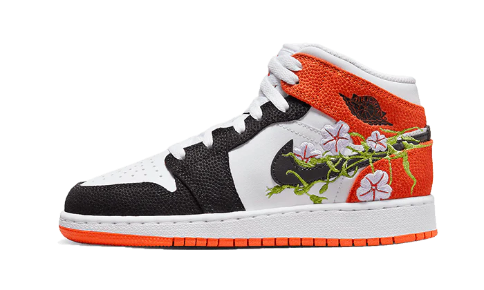 AIR JORDAN 1 MID BASKET BALL FLEUR