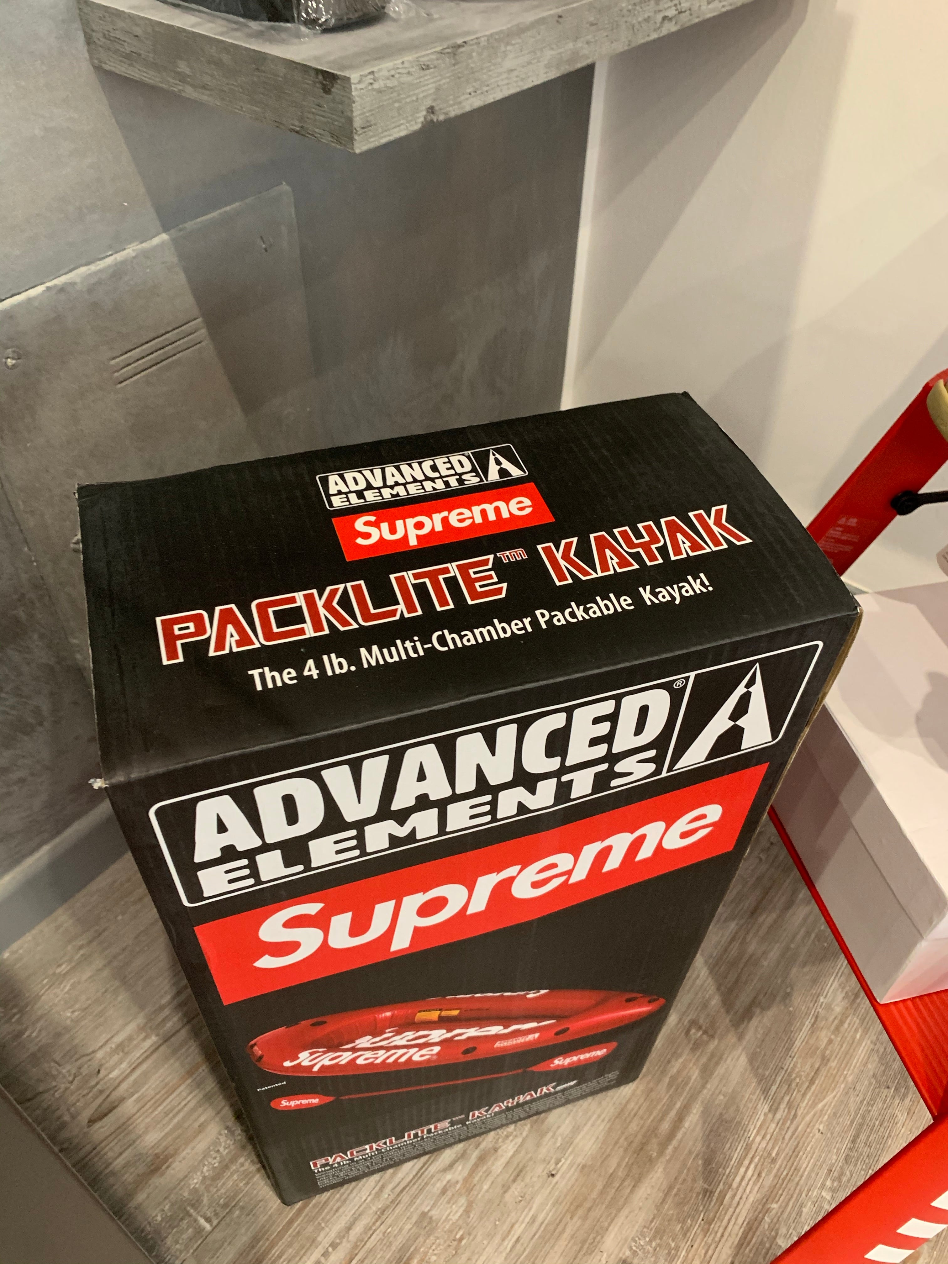 SUPREME ADVANCED ELEMENTS PACKLITE KAYAK RED