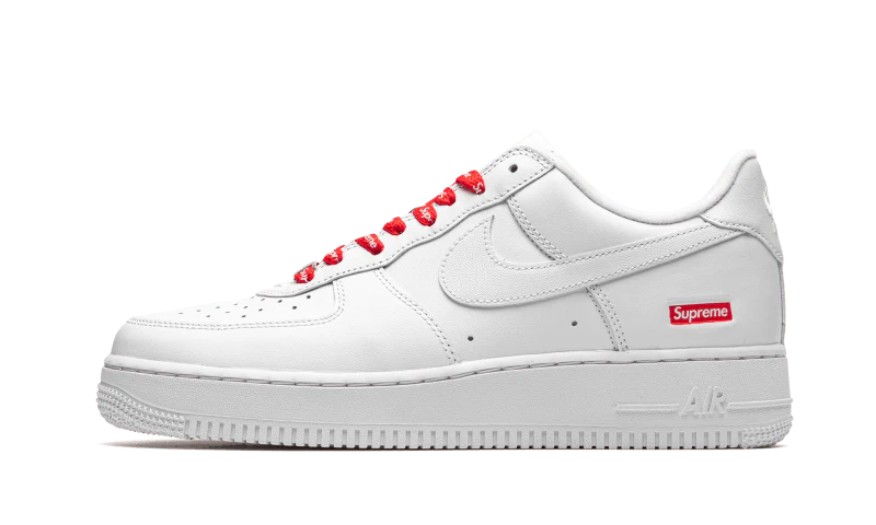 AIR FORCE 1 LOW X SUPREME WHITE Shoebuya