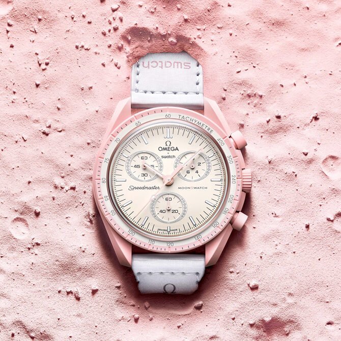 Mission Moonswatch biocéramique Swatch x Omega sur Vénus