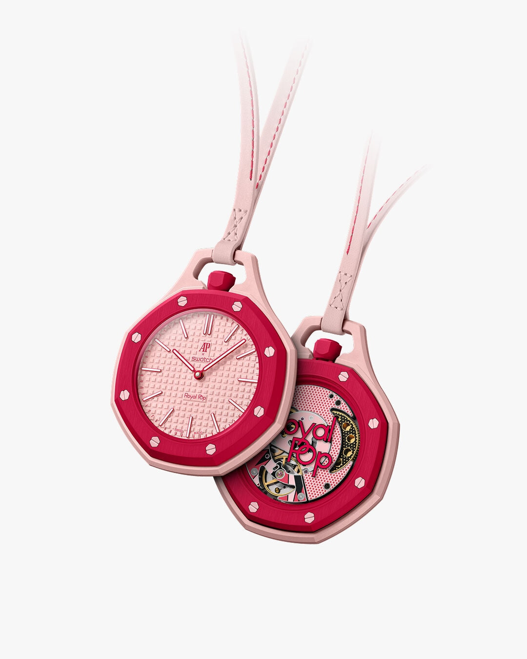 OTTO RED ROYAL POP WATCH - AP x Swatch
