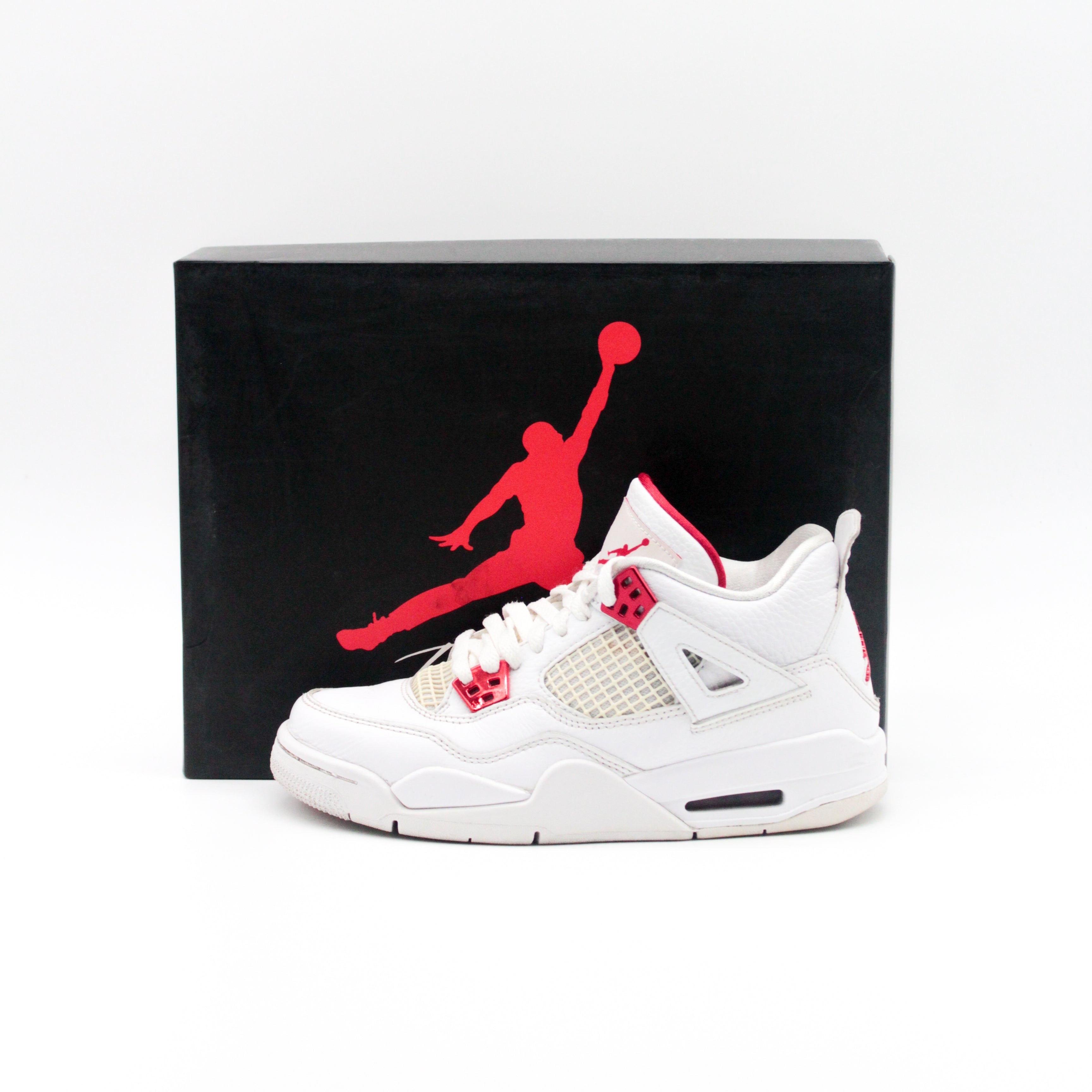 SECONDHAND - JORDAN 4 RED METALLIC Size 42