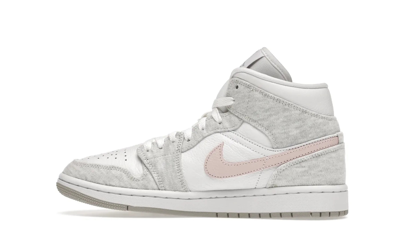 AIR JORDAN 1 MID SE LIGHT IRON ORE (W)