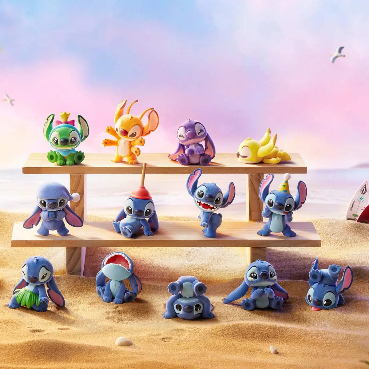 POPMART DISNEY STITCH LITTLE EMOTIONS SERIES FIGURES