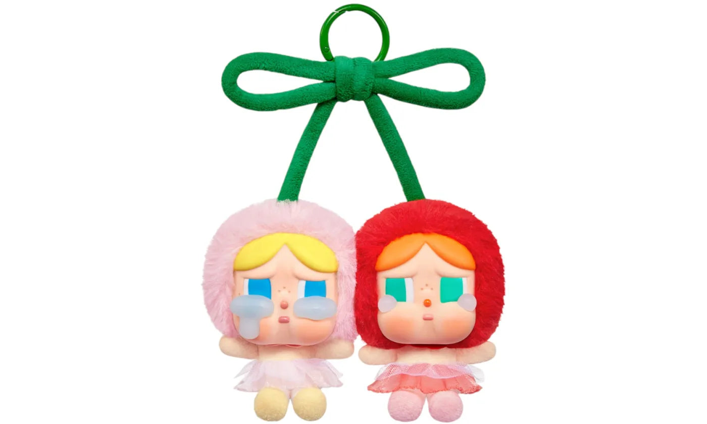POPMART CRYBABY CRYING FOR LOVE SERIES (Love You Cherry Much) VINYL PLUSH GANGING CARD