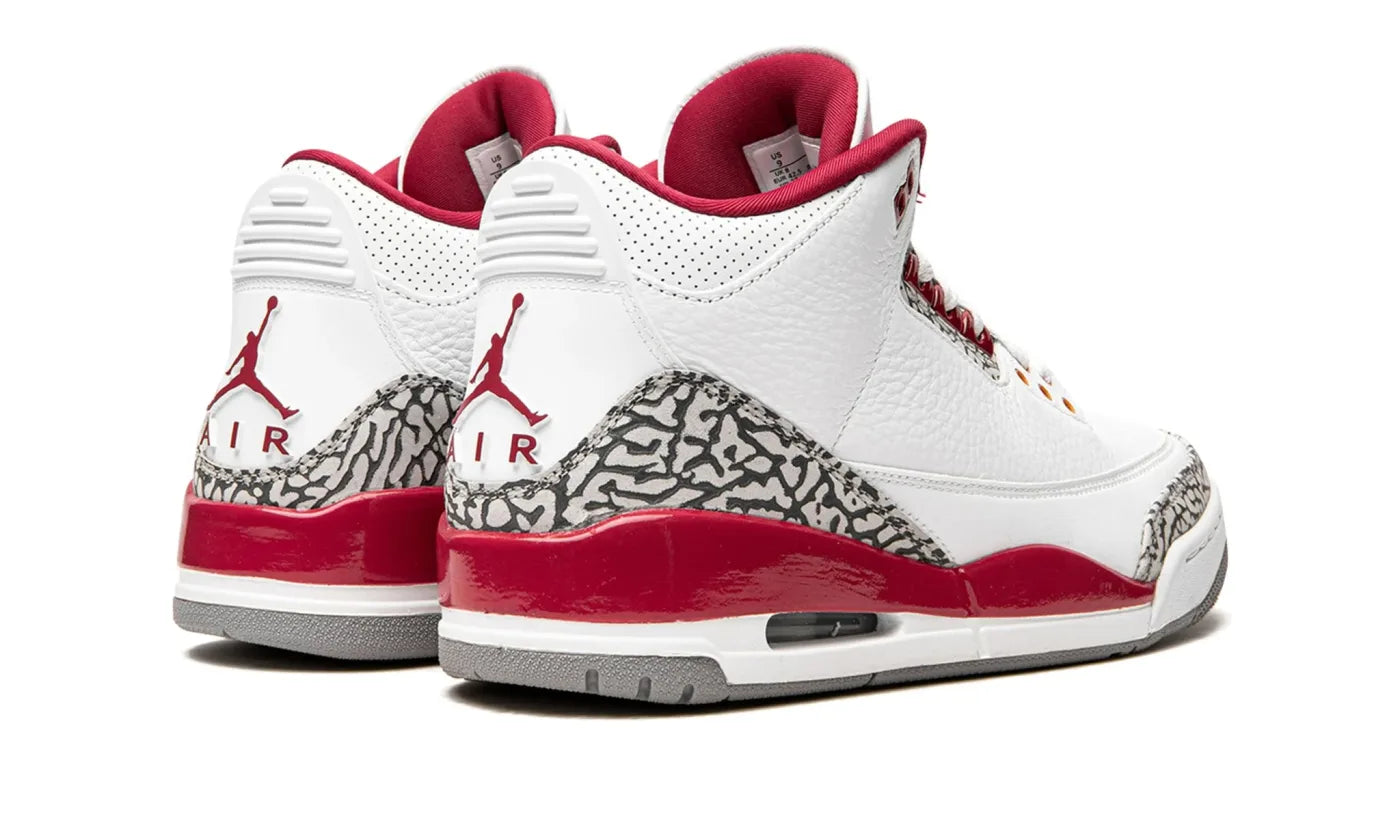AIR JORDAN 3 RETRO CARDINAL RED