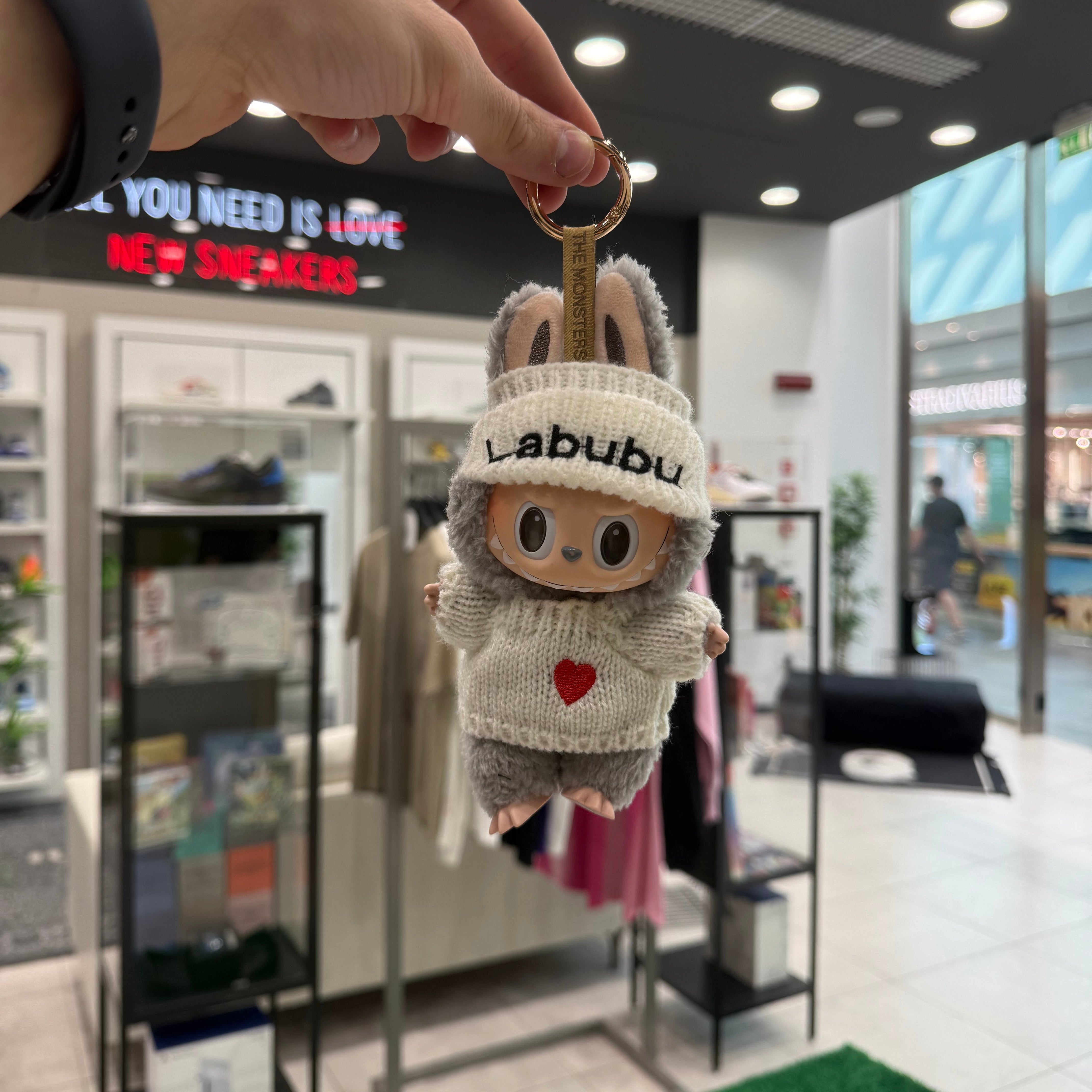 LABUBU SWEATER DRESS