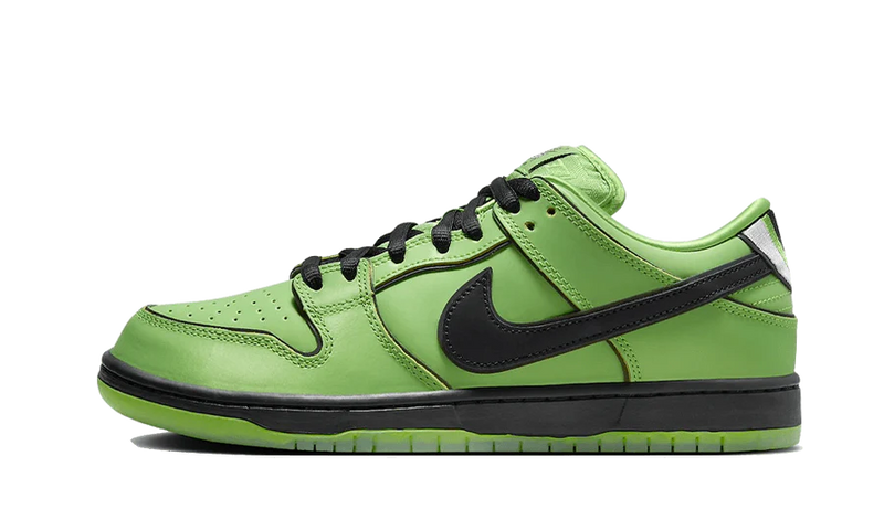 NIKE SB DUNK LOW THE POWERPUFF GIRLS BUTTERCUP
