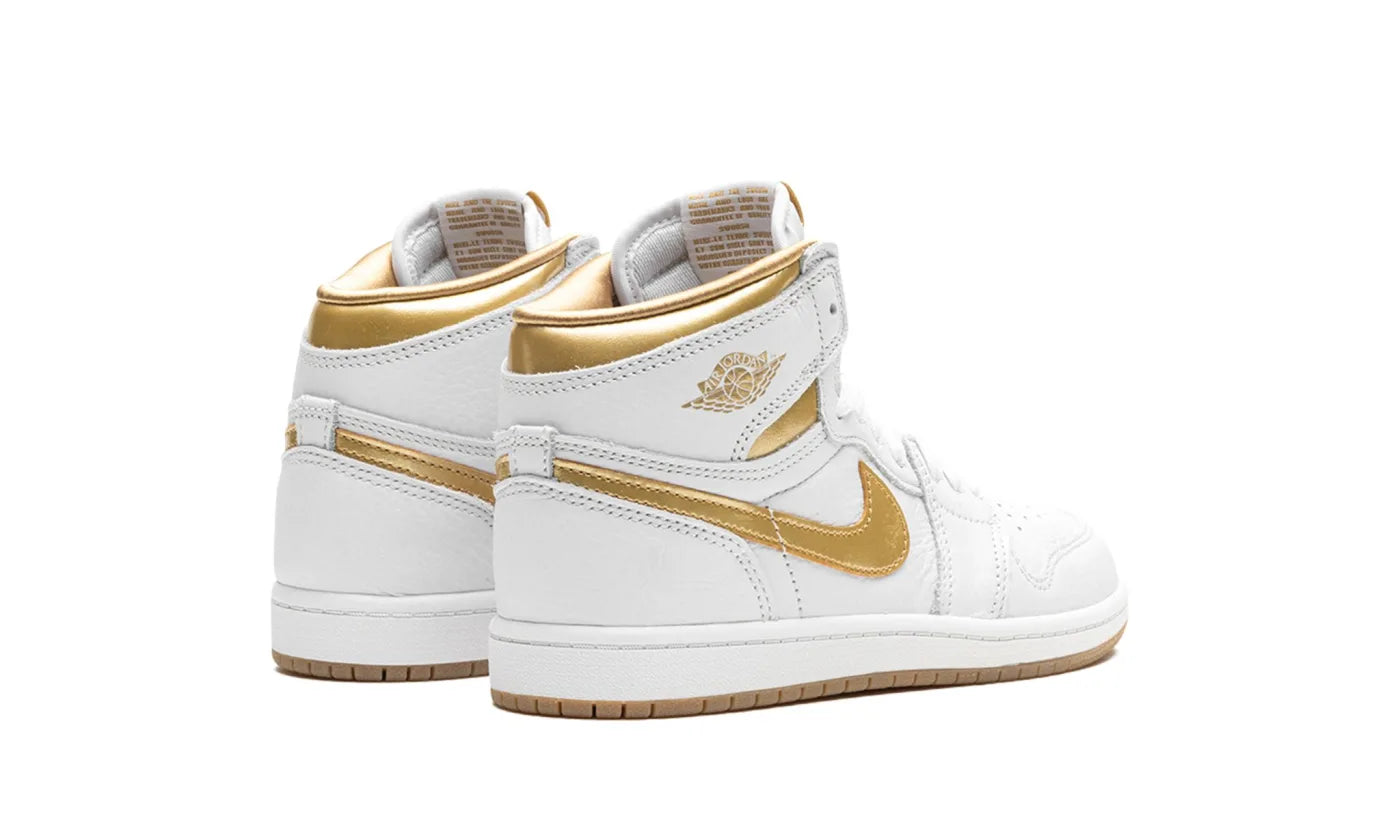 AIR JORDAN 1 RETRO HIGH OG METALLIC GOLD BABY/INFANT
