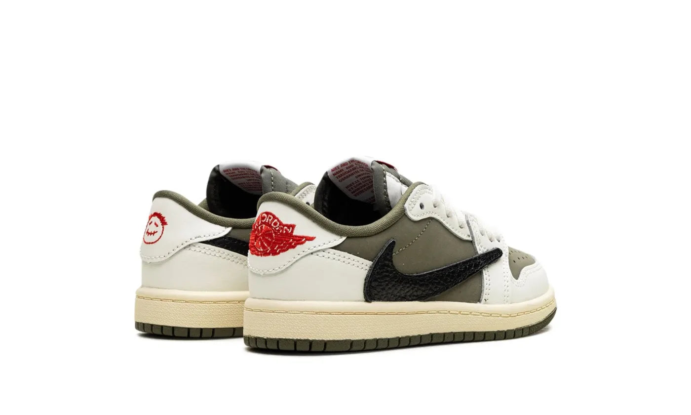 AIR JORDAN 1 RETRO LOW TRAVIS SCOTT MEDIUM OLIVE BABY/INFANT