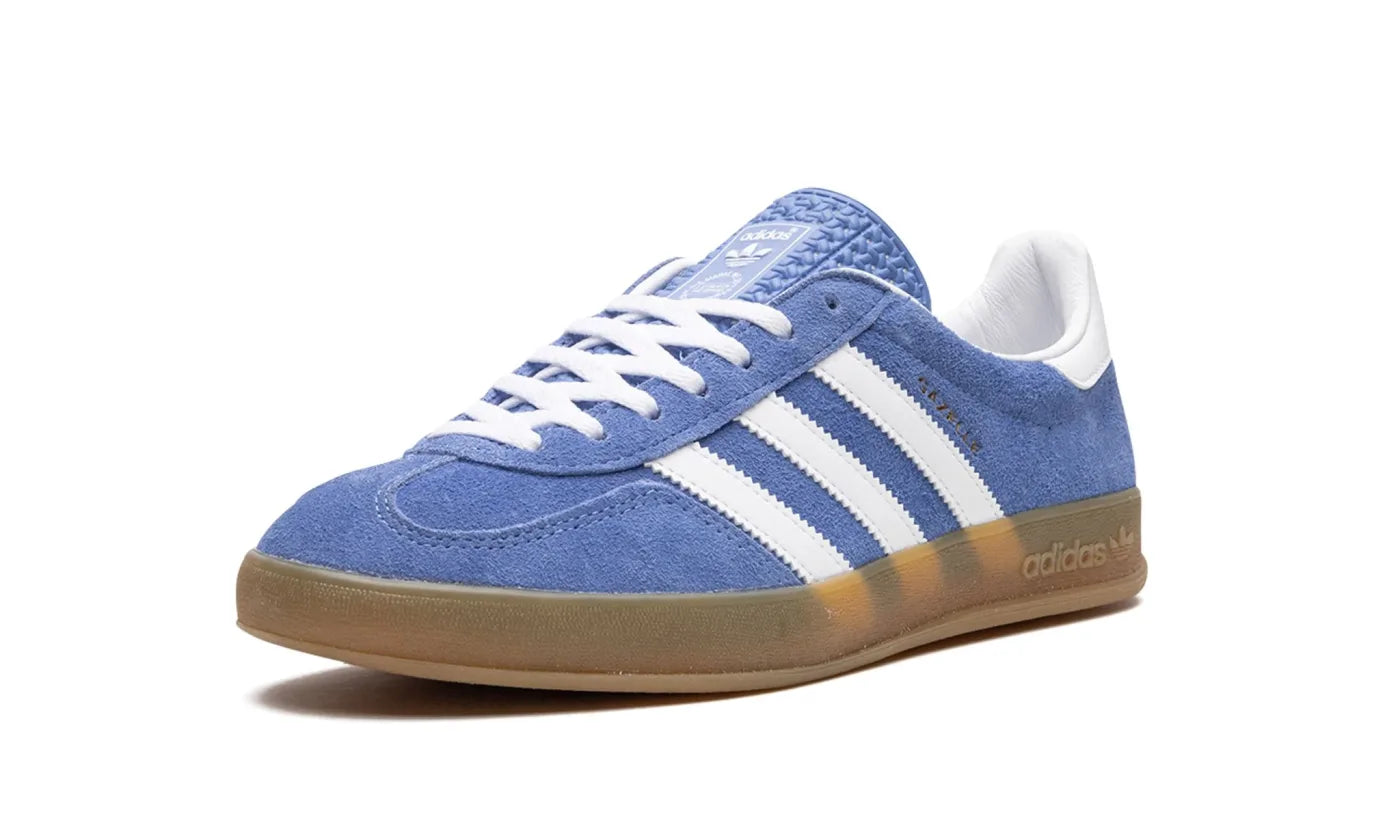 ADIDAS GAZELLE INDOOR BLUE FUSION GUM (W)