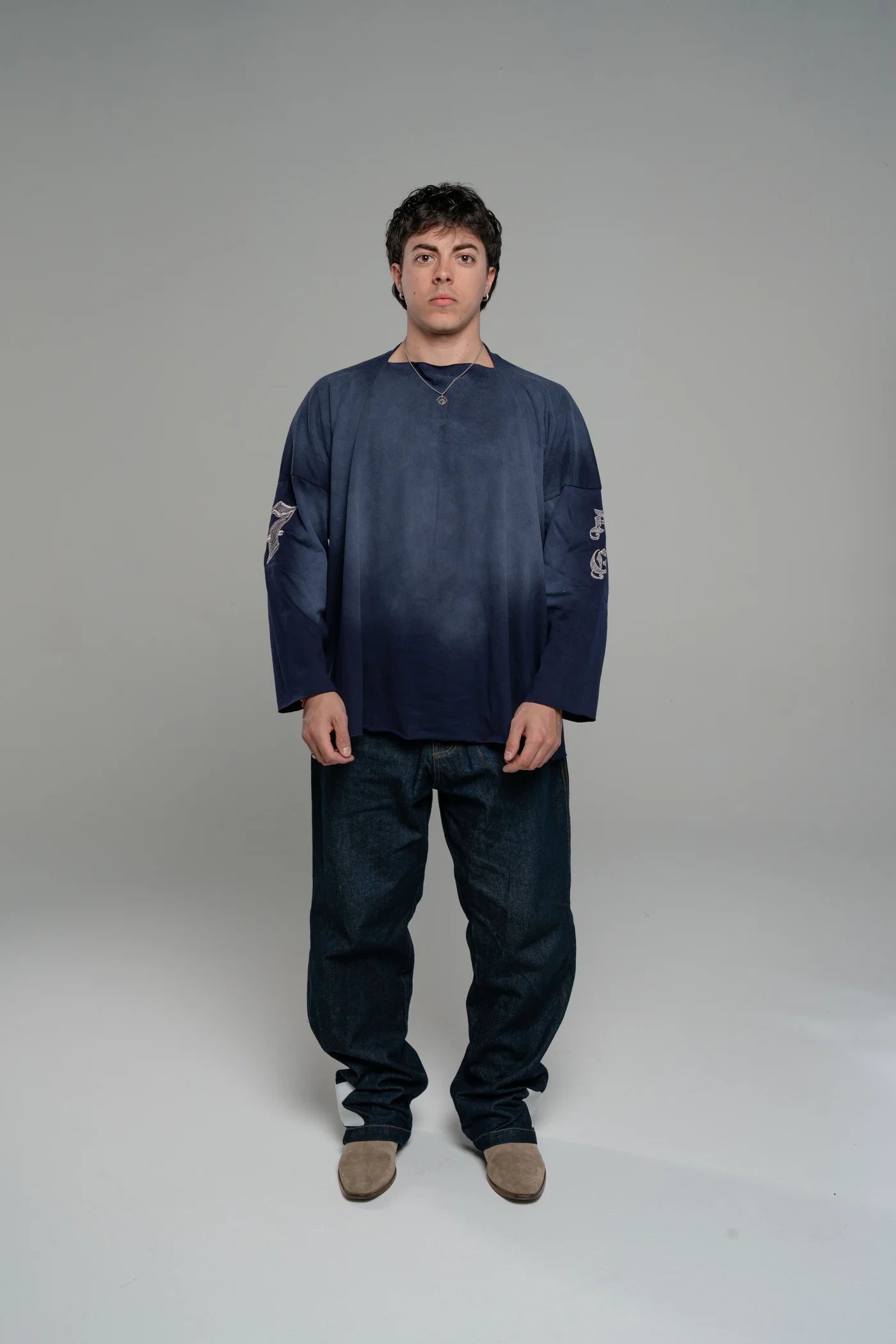 SWORDS LONGSLEEVE BLUE - ALESSIO GIFFI