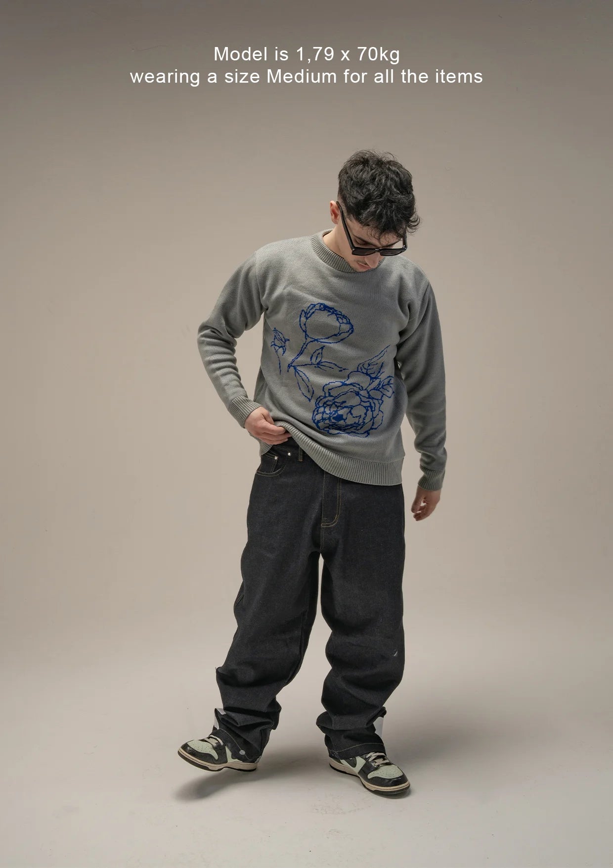 PEONY REVERSIBLE SWEATER - ALESSIO GIFFI