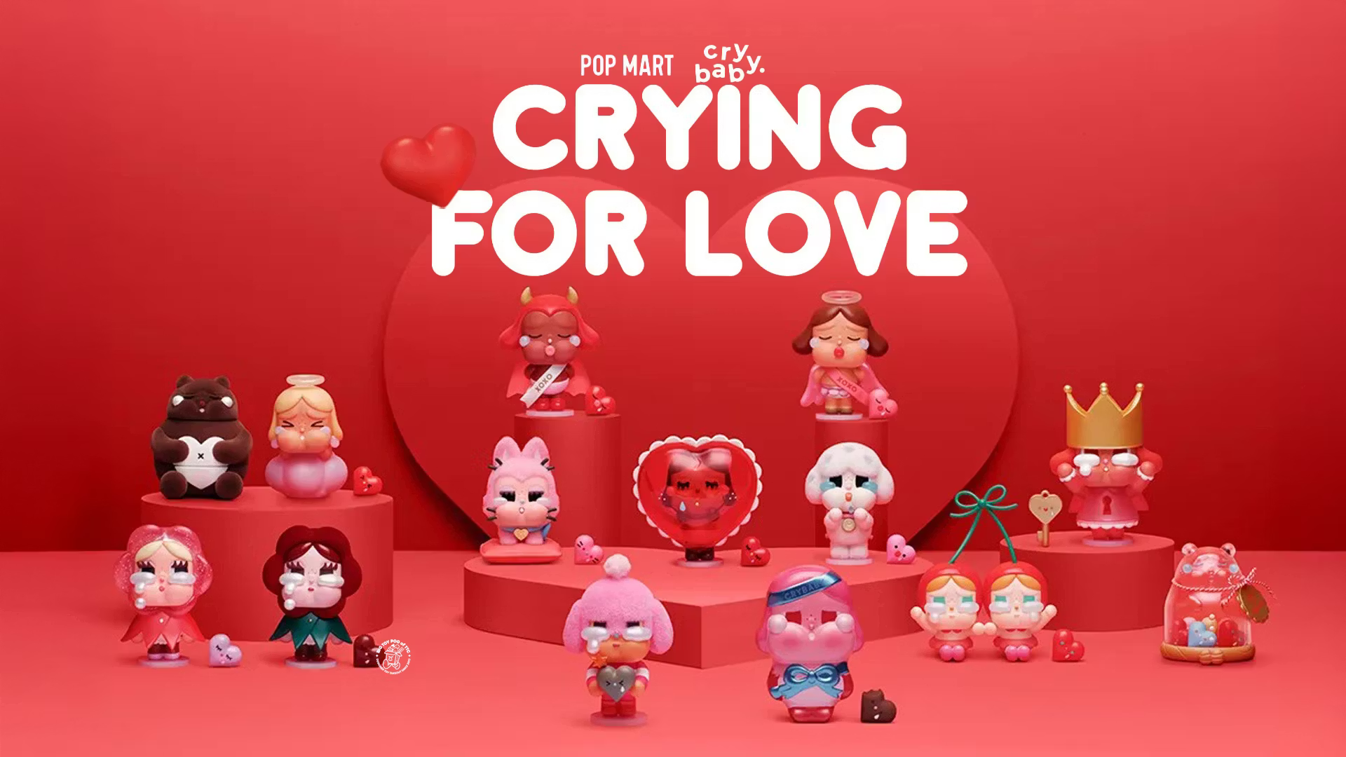 POPMART CRYBABY CRYING FOR LOVE
