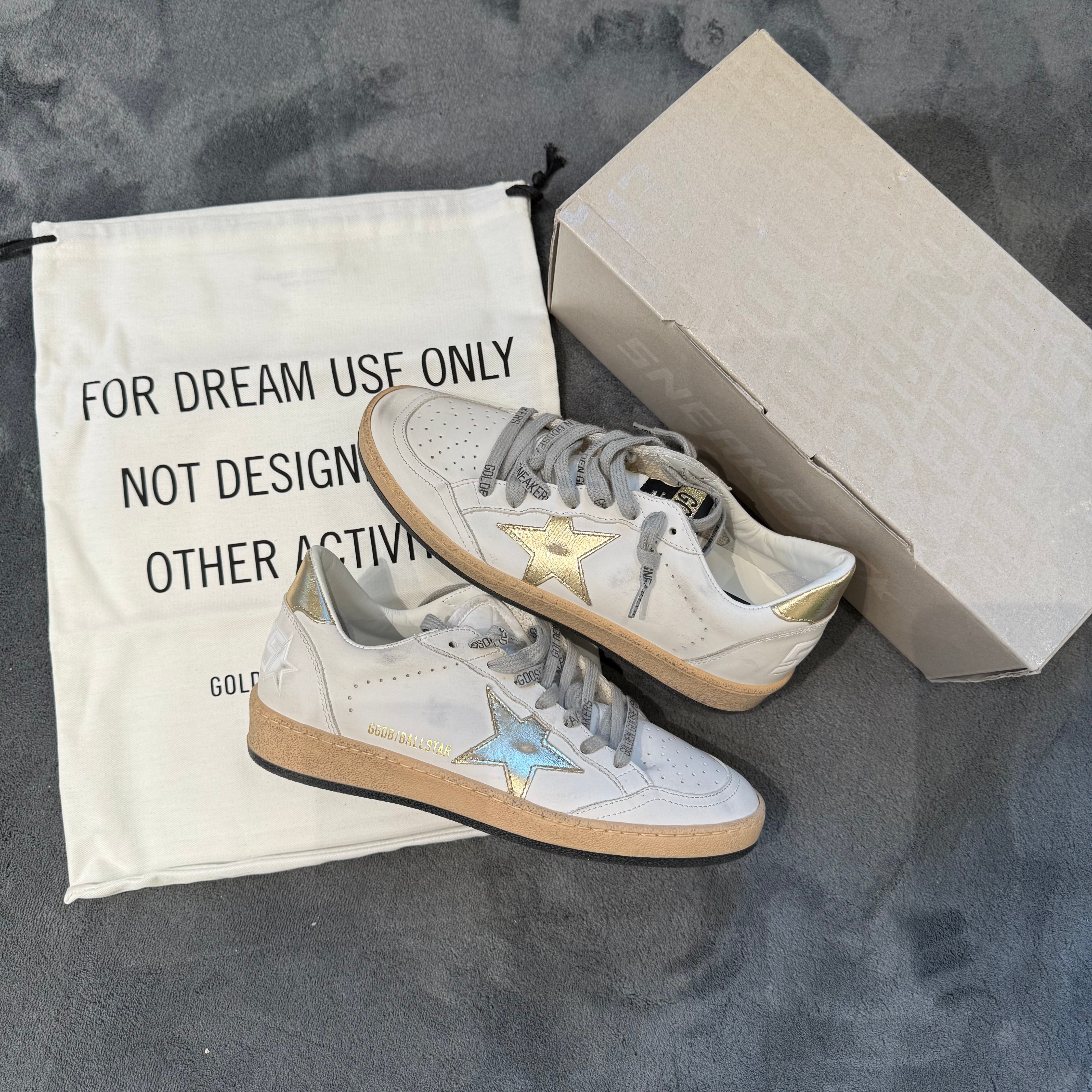 GOLDEN GOOSE BALLSTAR GOLD