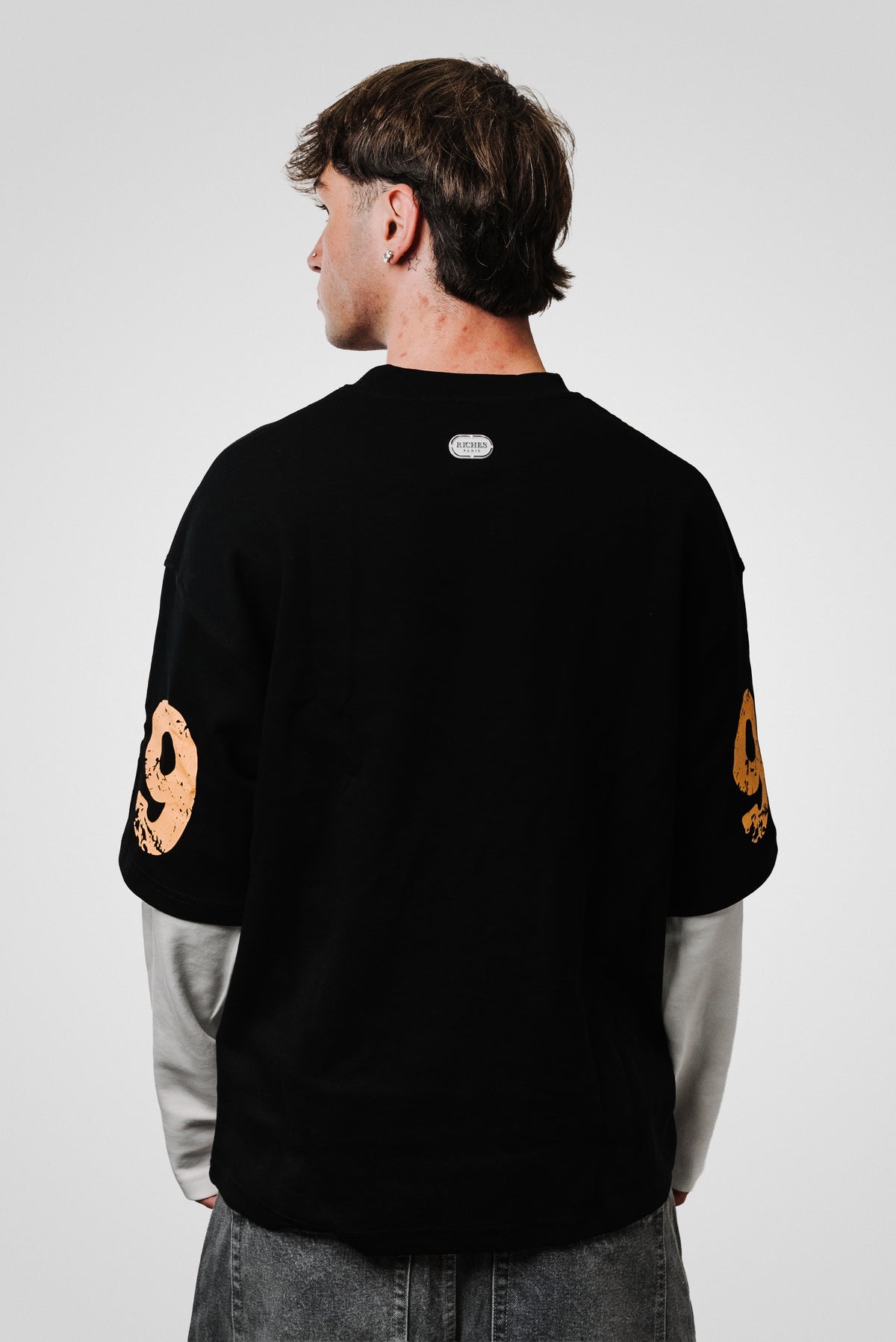 MAISON RICHES BLACK LONGSLEEVE - Riches Paris