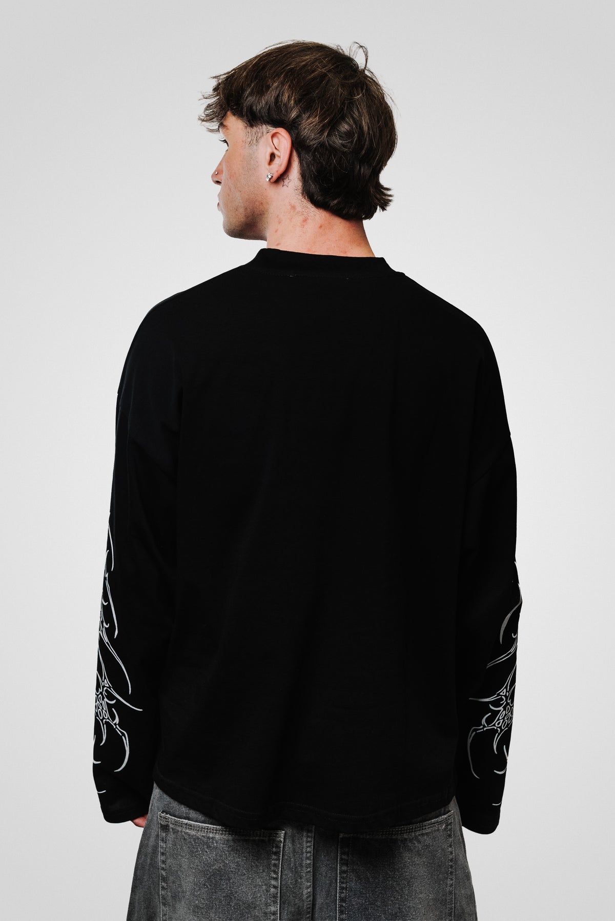 GOTHIC LONGSLEEVE BLACK - Replacement Brand