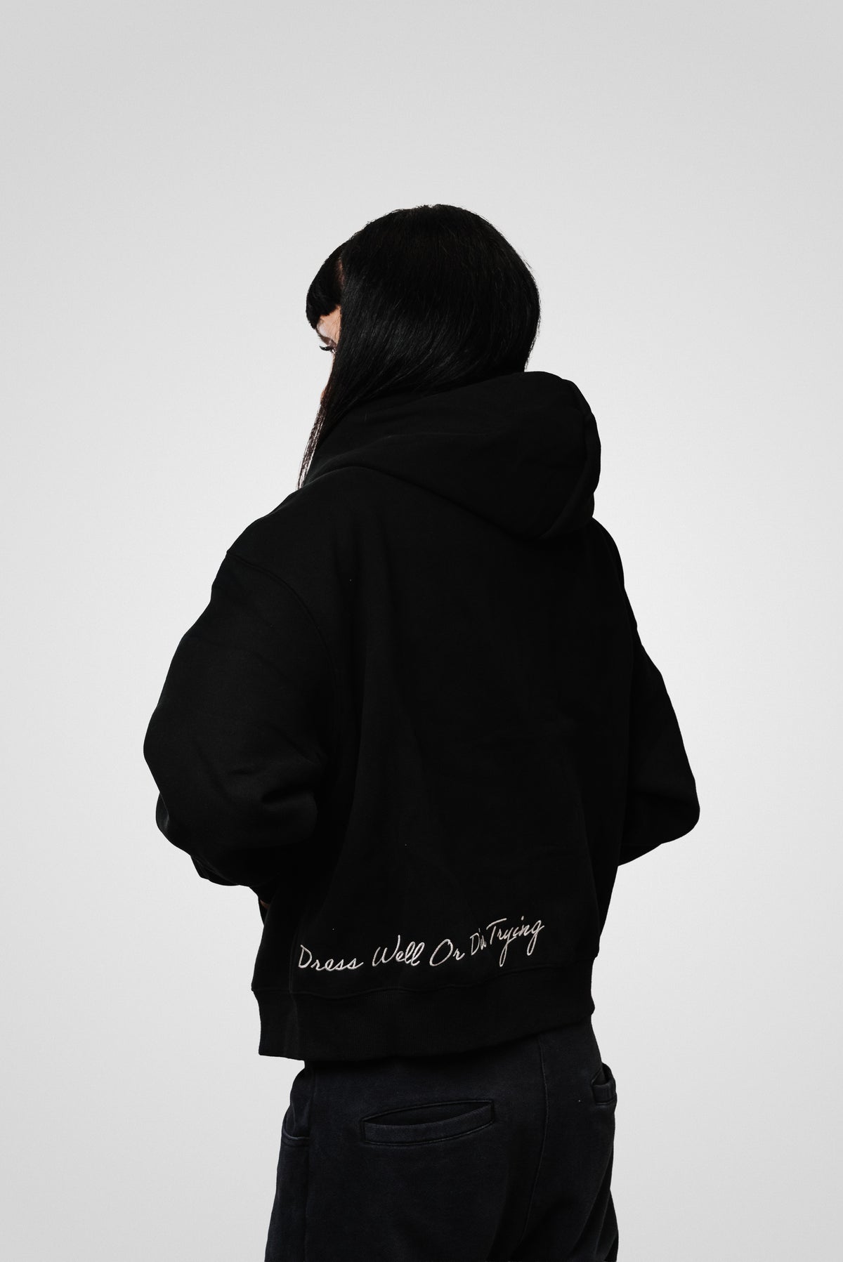 DWODT BLACK HOODIE - TheDoubleE