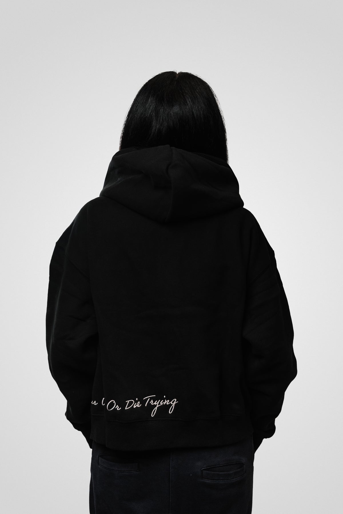 DWODT BLACK HOODIE - TheDoubleE
