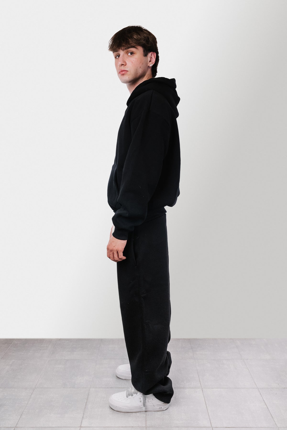 BLACK ZIP WINTER TRACKSUIT - Replacement Brand
