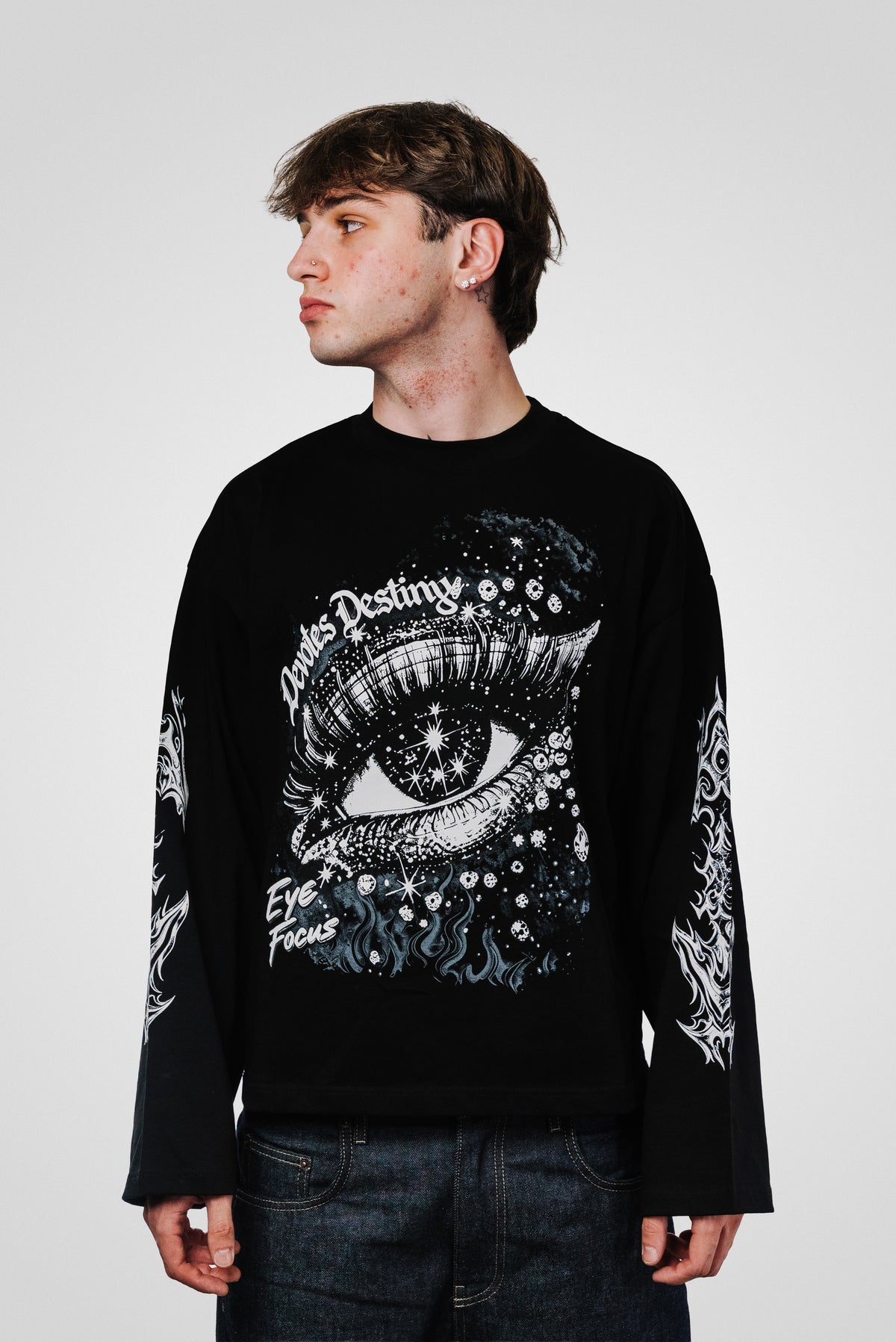 DESTINY LONGSLEEVE BLACK - Replacement Brand