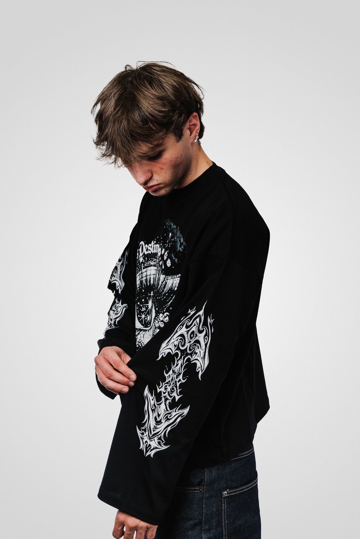 DESTINY LONGSLEEVE BLACK - Replacement Brand