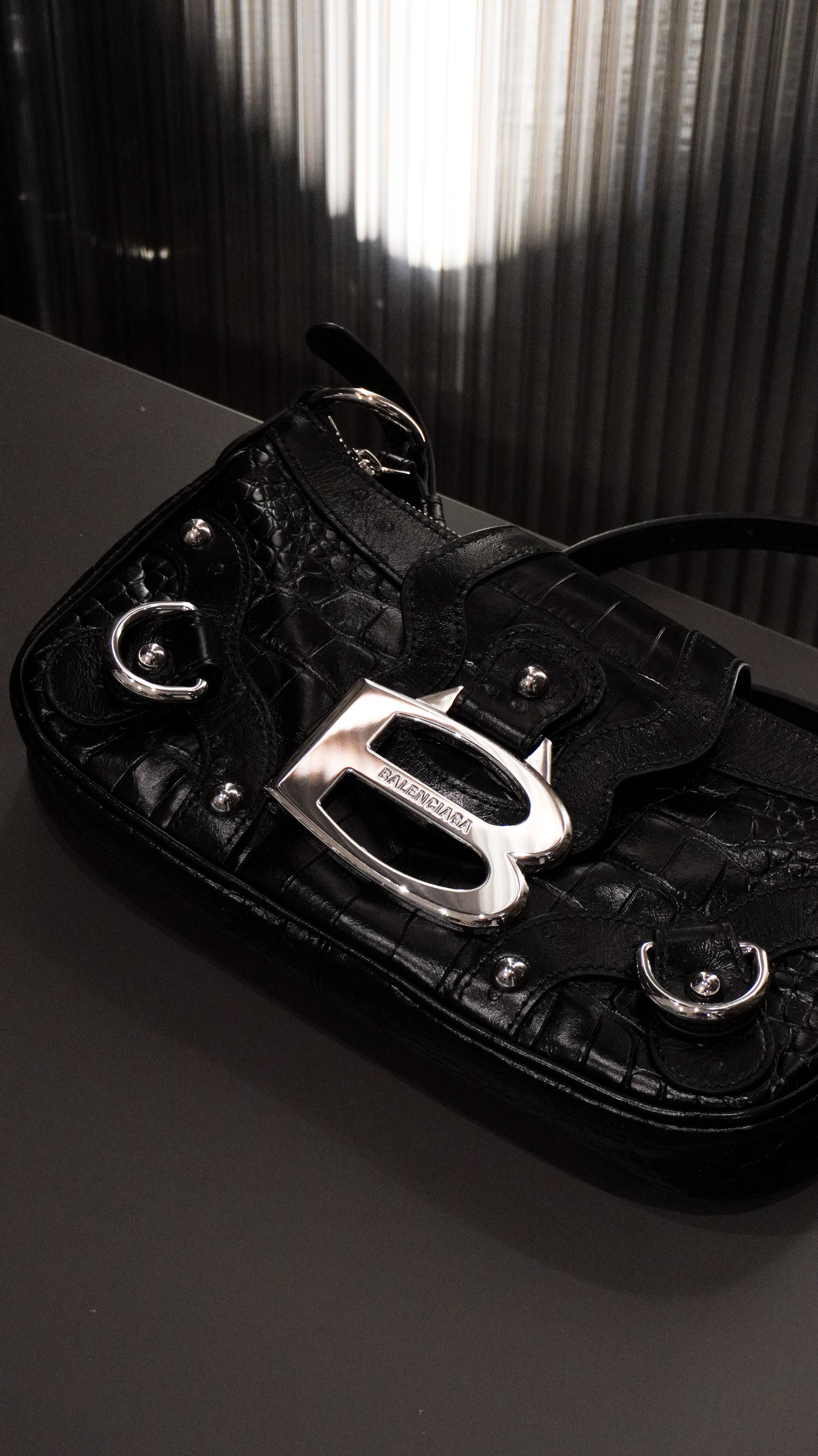 BALENCIAGA BORSA ESSEX BABY BLACK