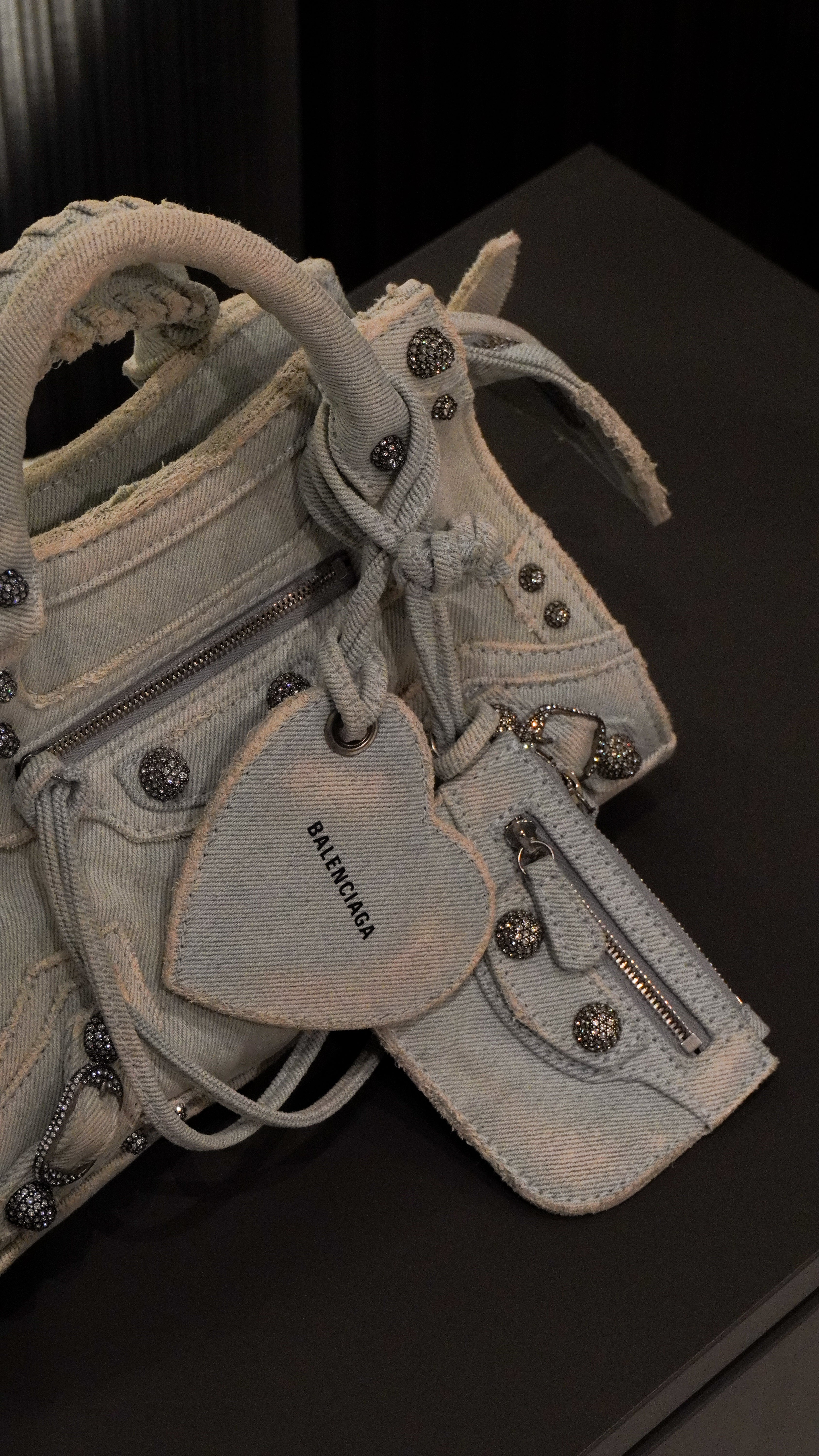 BALENCIAGA BORSA LE CITY DENIM