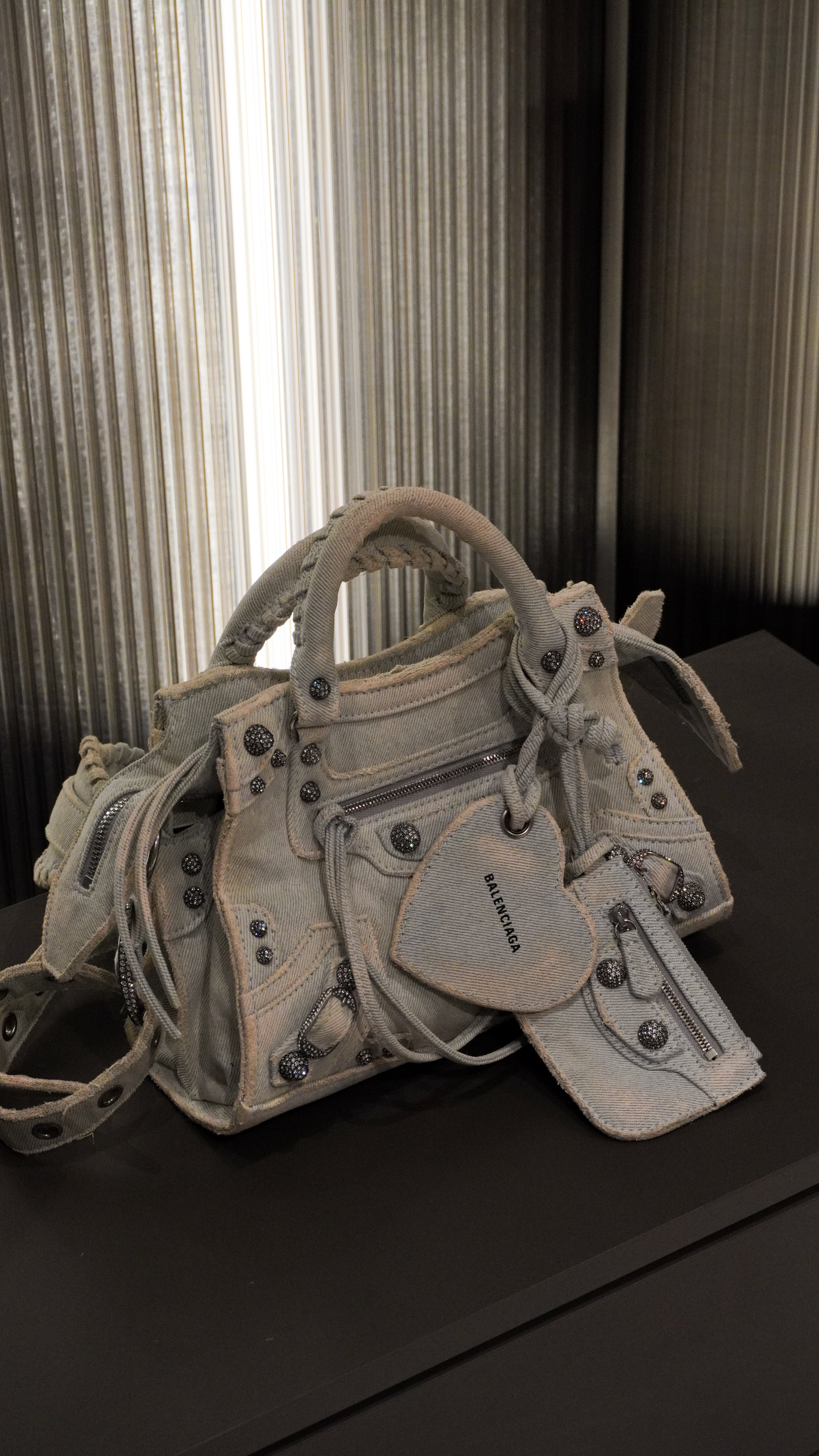 BALENCIAGA BORSA LE CITY DENIM