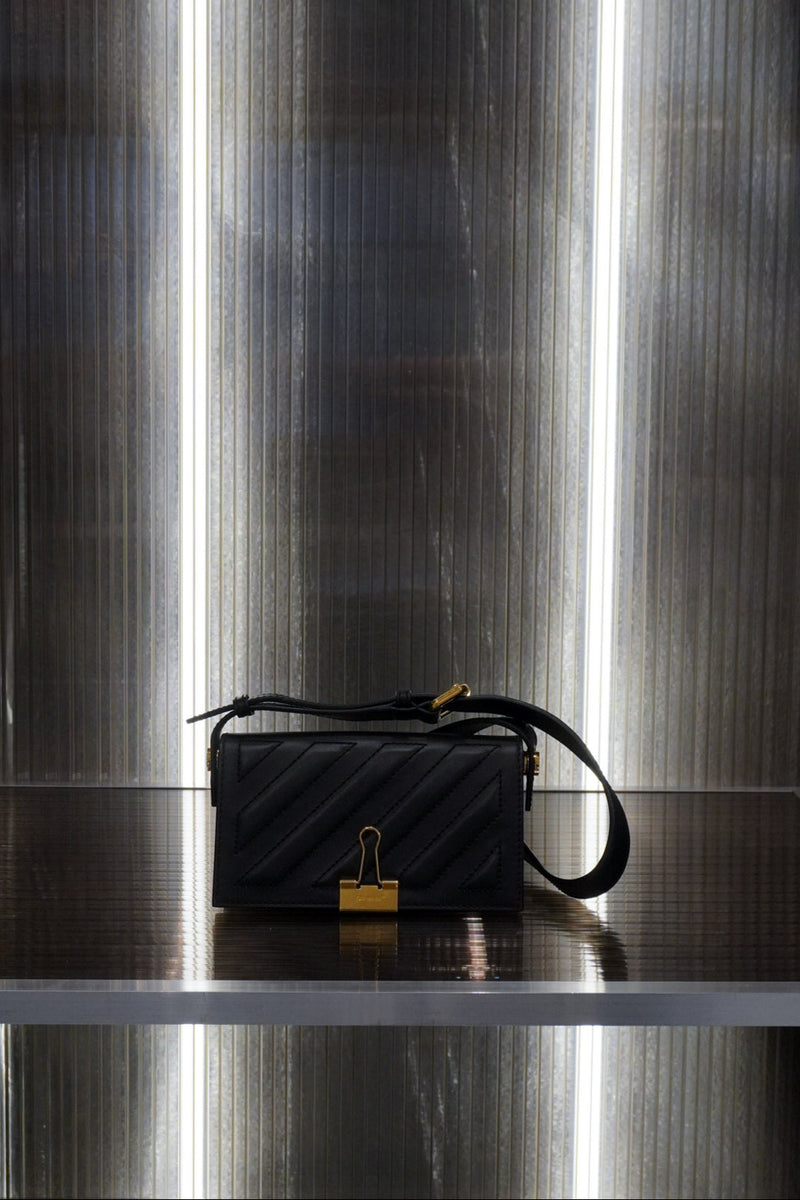 OFF WHITE HANDBAG CROSS 21 BLACK