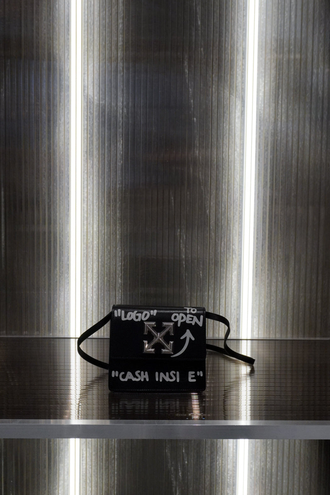 OFF WHITE HANDBAG JITNEY 0.7 BLACK